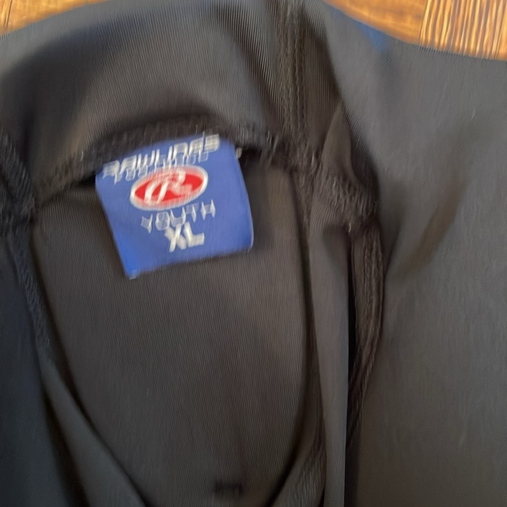 Rawlings Youth XL Black padded football pants size XL - Picture 3 of 5